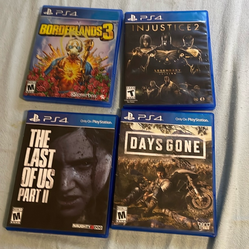 Playstation 4 games